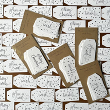 Load image into Gallery viewer, christmas tags (pack of 10)