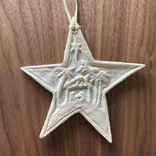 Load image into Gallery viewer, Jennifer Orland Carved Star ornaments