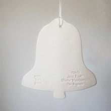 Load image into Gallery viewer, SET OF TWO fairytale of new york ceramic ornaments - the pogues