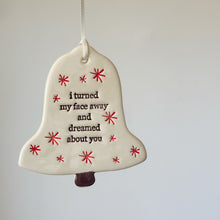 Load image into Gallery viewer, SET OF TWO fairytale of new york ceramic ornaments - the pogues