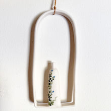Load image into Gallery viewer, illy's wall arch frame hanging vase - botanical