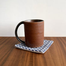 Load image into Gallery viewer, cylinder porcelain mug - brown