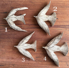 Load image into Gallery viewer, toshiko nakajima ceramic bird wall sculptures (medium)