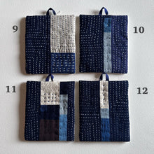Load image into Gallery viewer, sashiko pot holders RECTANGLE