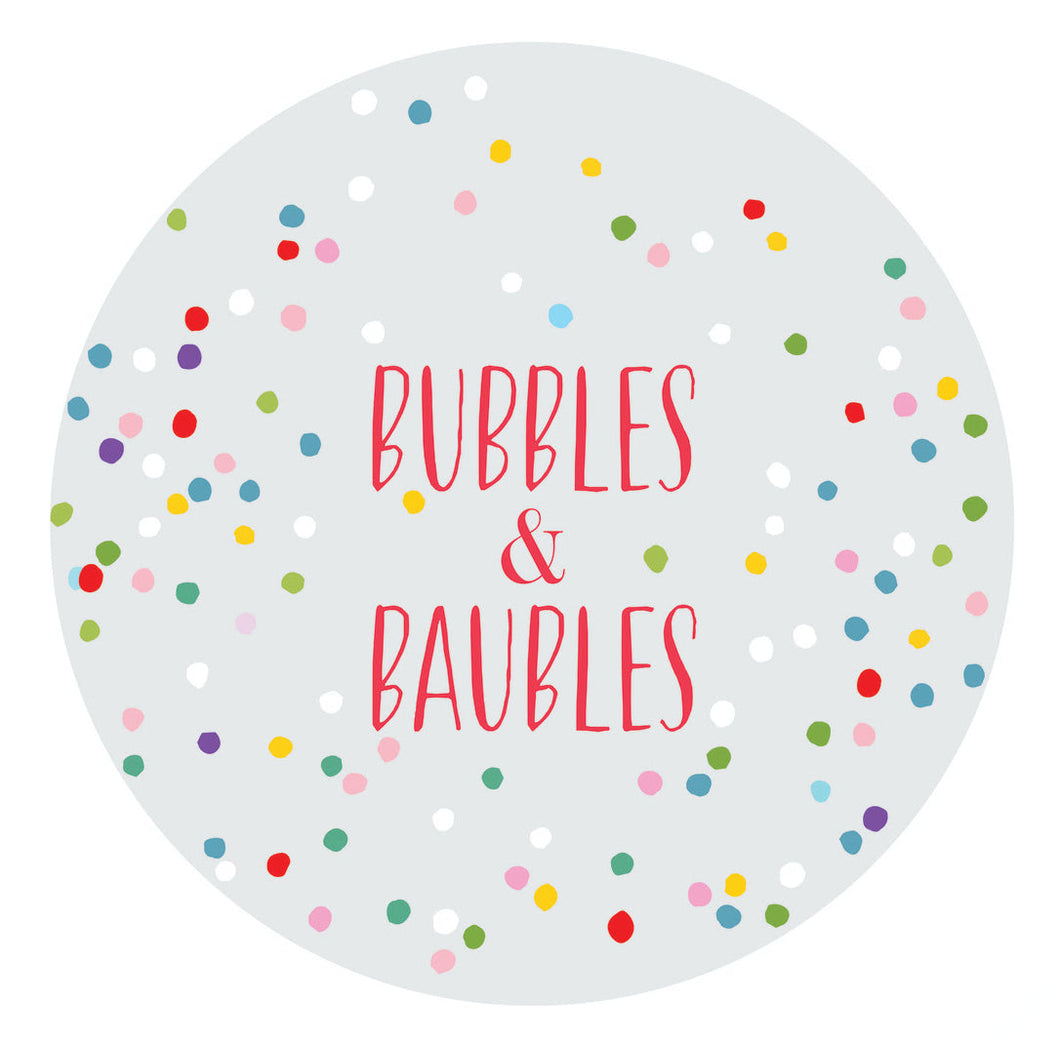 WORKSHOP - Bubbles & Baubles 2024