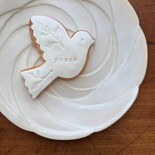 Load image into Gallery viewer, &#39;peace&#39; EDIBLE vanilla sugar cookie
