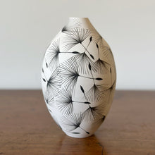 Load image into Gallery viewer, Niharika Hukku tall neck dandelion vase
