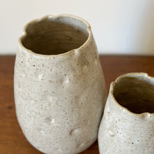 Load image into Gallery viewer, Rebecca Lindemann dimpled stone vase small
