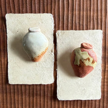 Load image into Gallery viewer, ceramic vase brooches
