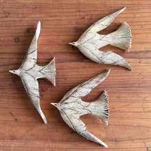 Load image into Gallery viewer, toshiko nakajima ceramic bird wall sculptures (medium)
