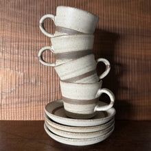 Load image into Gallery viewer, shigaraki espresso set (cup and saucer)
