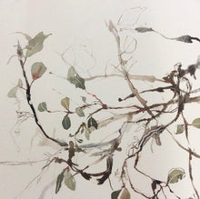 Load image into Gallery viewer, Autumn leaves - A watercolour and ink art workshop with Lesley Kendall
