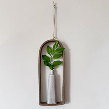 Load image into Gallery viewer, illy&#39;s wall arch frame hanging vase - medium
