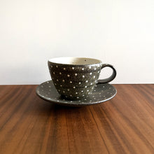 Load image into Gallery viewer, spot tea cup &amp; saucer set
