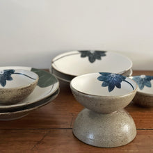 Load image into Gallery viewer, momoko otani blue lotus bowl large

