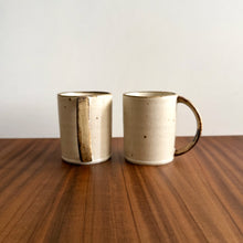 Load image into Gallery viewer, cylinder porcelain mug - cream
