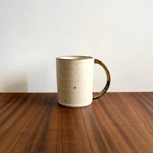 Load image into Gallery viewer, cylinder porcelain mug - cream
