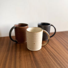 Load image into Gallery viewer, cylinder porcelain mug - cream
