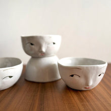 Load image into Gallery viewer, Dai Li Stoneware face bowls

