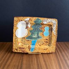 Load image into Gallery viewer, keiko matsumoto rectangular tree plate - large
