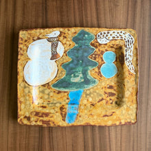 Load image into Gallery viewer, keiko matsumoto rectangular tree plate - large

