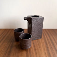 Load image into Gallery viewer, ibushi black sake set
