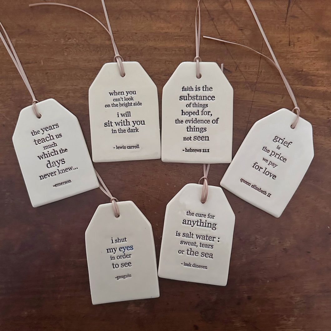 hope & grief, collection of quote tags