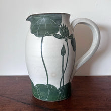 Load image into Gallery viewer, Momoko Otani OM21 - green lotus jug
