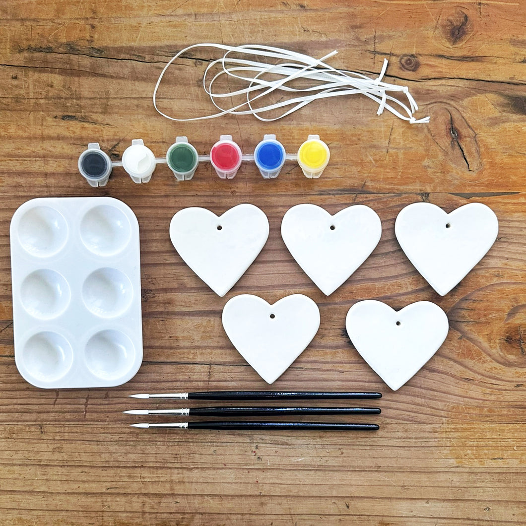 hearts - memento ornament kit