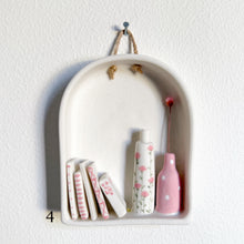 Load image into Gallery viewer, illy's wall arch bookshelf vases
