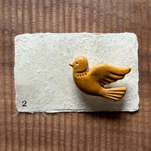 Load image into Gallery viewer, ceramic bird brooches
