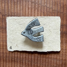 Load image into Gallery viewer, ceramic bird brooches
