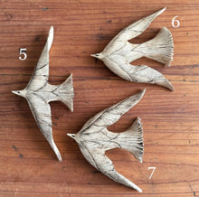 Load image into Gallery viewer, toshiko nakajima ceramic bird wall sculptures (medium)
