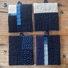 Load image into Gallery viewer, sashiko pot holders RECTANGLE
