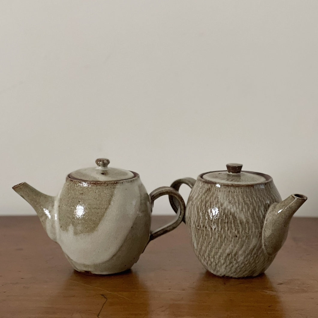 stoneware teapot,