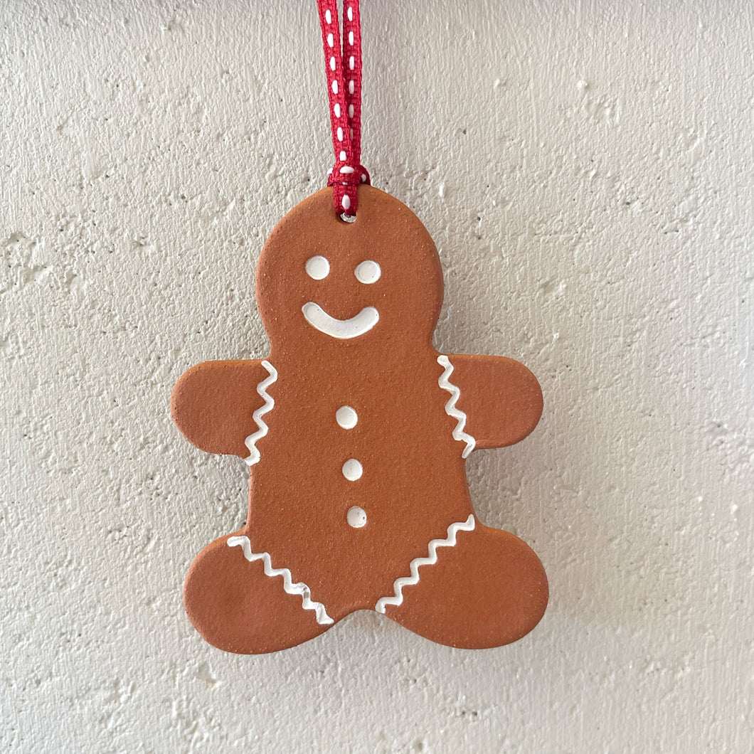 gingerbread person - christmas ornament