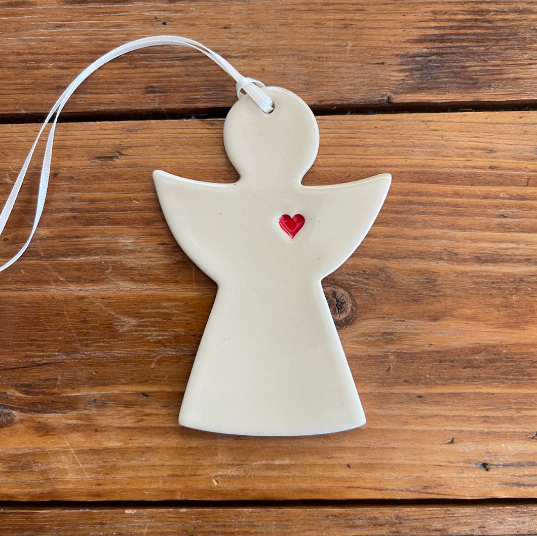 angel heart ornament