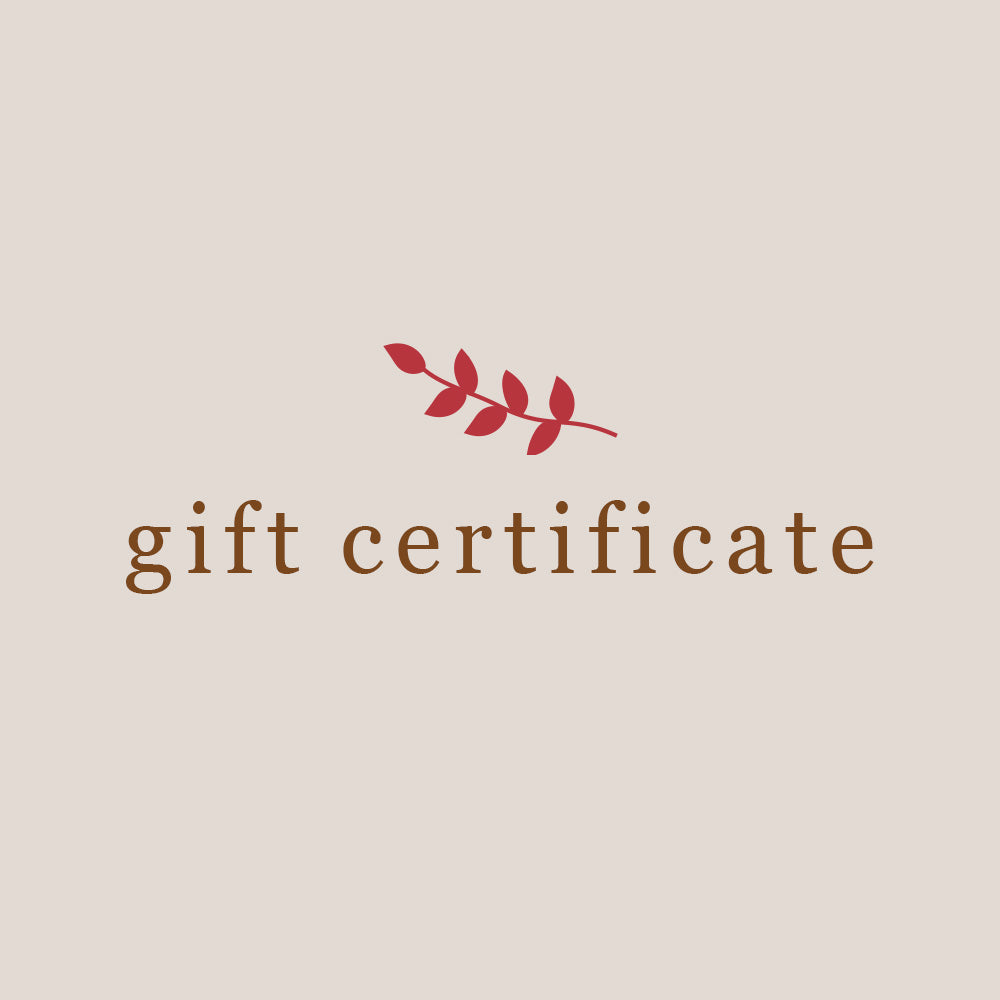 paper boat press - gift certificate